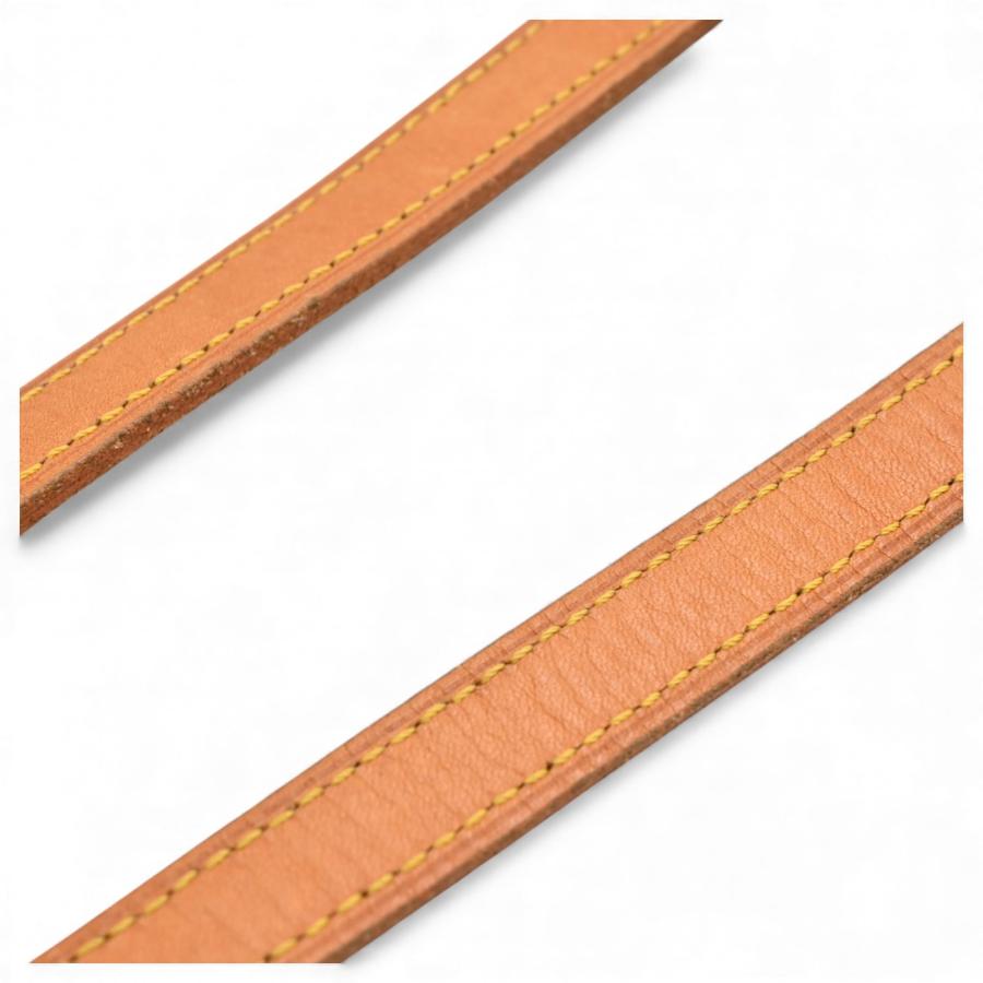 ルイヴィトン　ストラップ　ショルダー　紐　ヌメ革　全長約118cm LOUIS VUITTON ルイヴィトン ヌメ革 ショルダーストラップ／紐