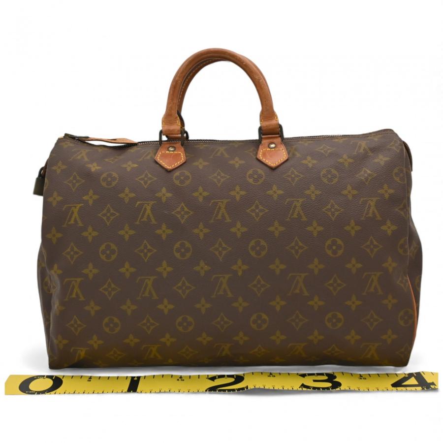 極美品【LOUIS VUITTON】ボストンバッグ　スピーディ40 モノグラム LOUIS VUITTON ルイヴィトン モノグラム スピーディ40 ボストンバッグ