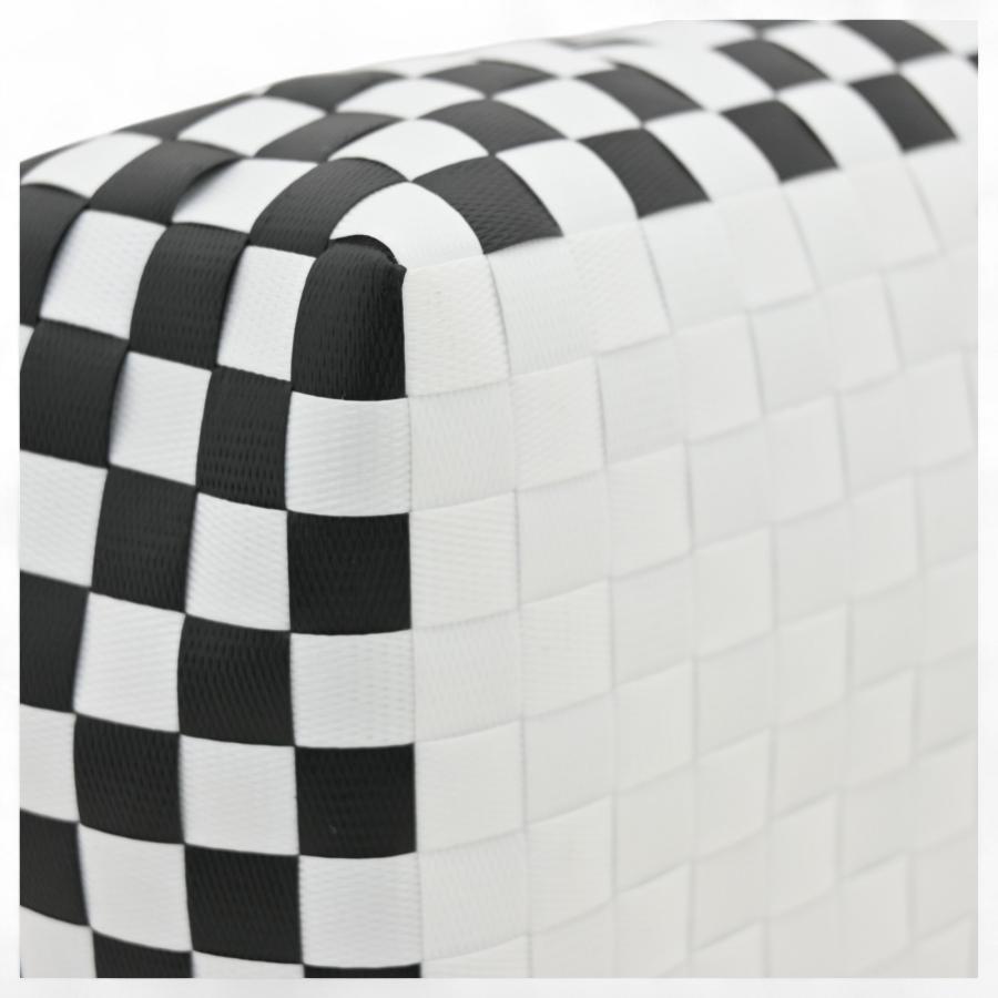 MARNI マルニ かごバッグ ピクニック ブラック × ホワイト B