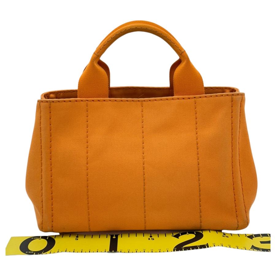 PRADA（プラダ） 【中古】プラダ カナパ ミニトートバッグ キャンバス