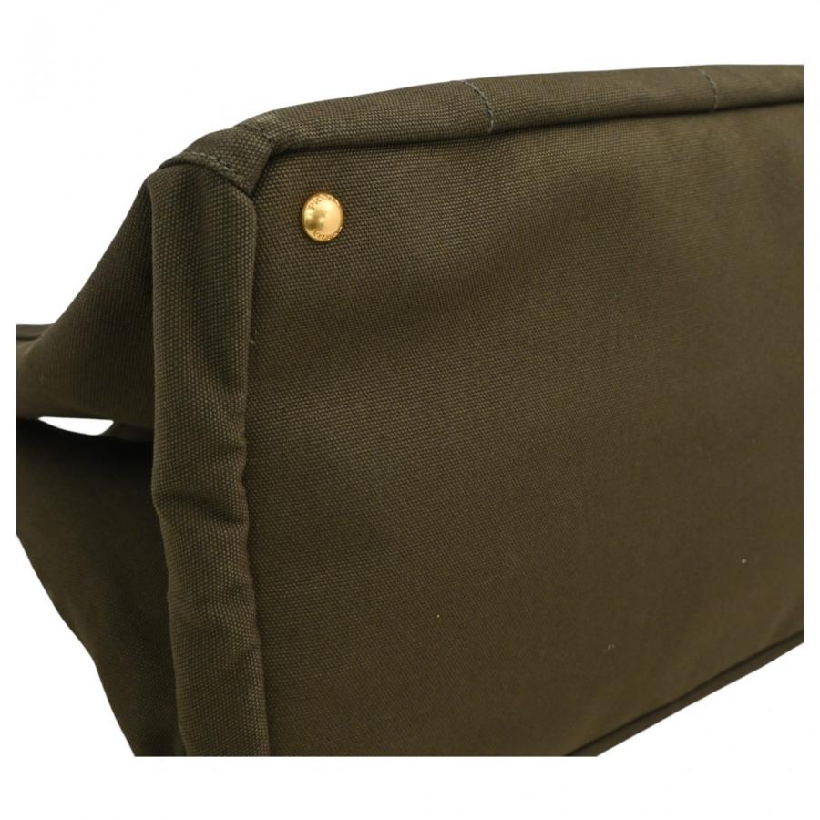 プラダ カナパ ビジュー トートバッグ グリーン Bランク pr5050cd | PRADA | 04