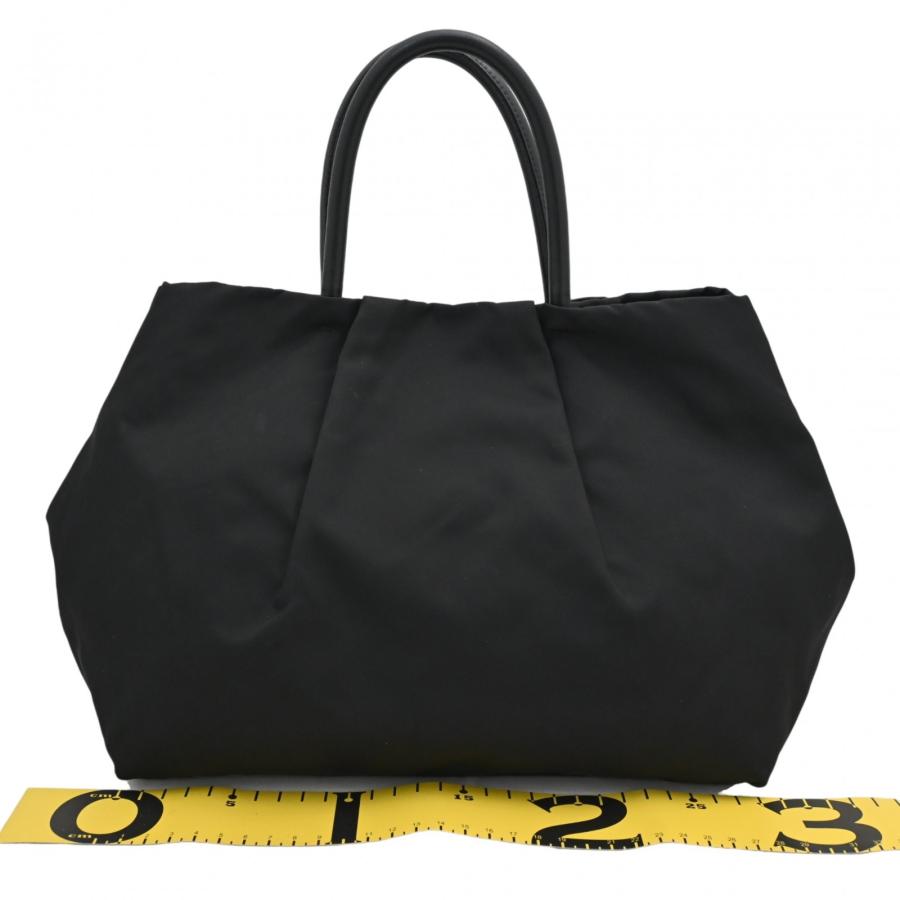 PRADA（プラダ） 【中古】プラダ ハンドバッグ リボン ナイロン ロゴ
