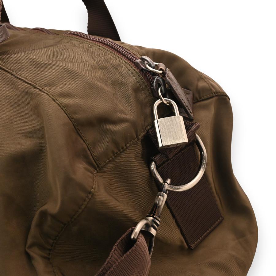 PRADA（プラダ） ボストンバッグ ナイロン 三角ロゴ Bランク pr5812cc