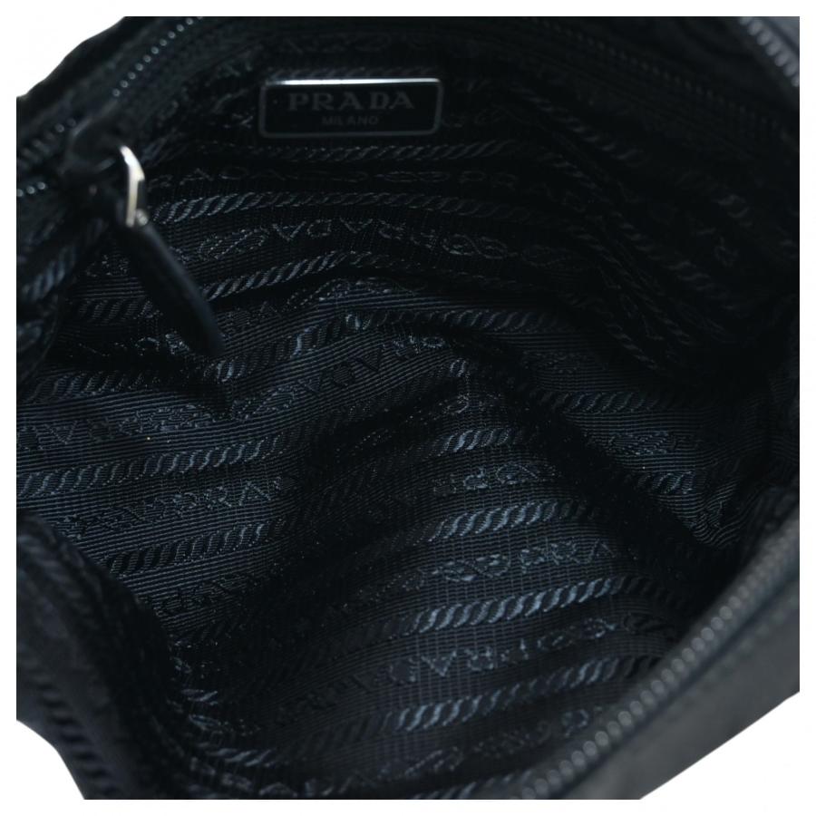 プラダ コスメポーチ ナイロン ブラック Aランク pr5827cd | PRADA | 07