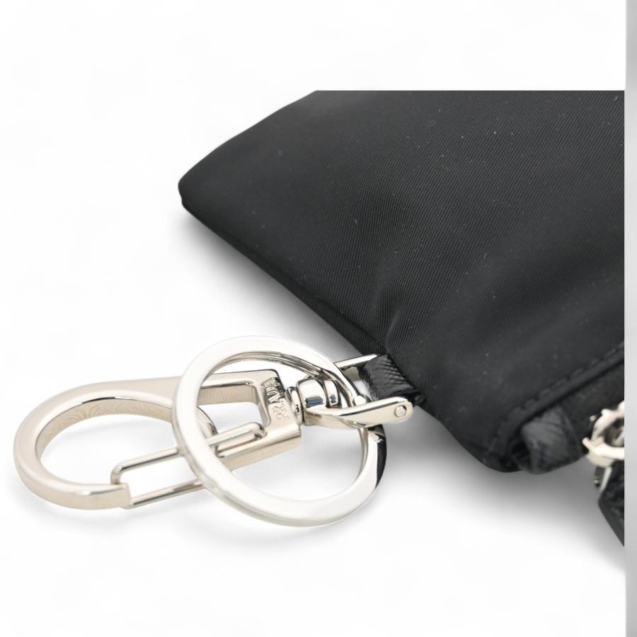 プラダ キーリング付コインケース 財布 Aランク pr8836ew