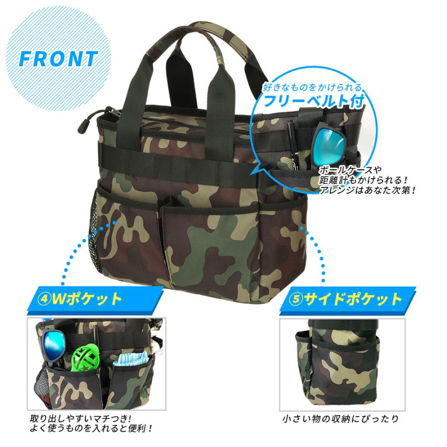 EARTH LEAD 【割引クーポン付き】 ラウンドバッグ ゴルフ トートバッグ