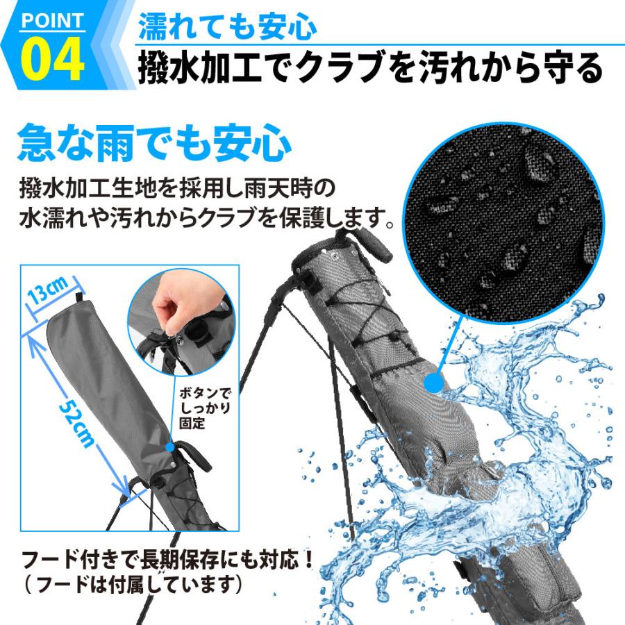 【割引クーポン付き】 ゴルフ クラブケース セルフスタンド クラブケース スタンド クラブケース ゴルフケース スタンドバッグ スタンドクラブケース ベーシック | EARTH LEAD | 12