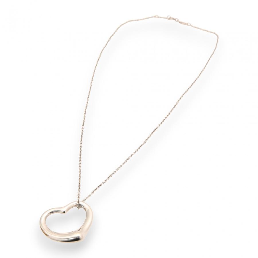 TIFFANY&Co.（ティファニー） オープンハート ネックレス シルバー B