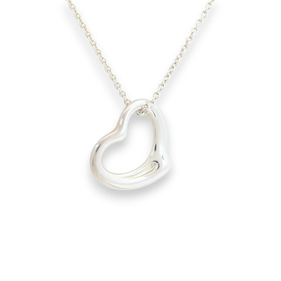 TIFFANY&Co.（ティファニー） オープンハート ネックレス シルバー B