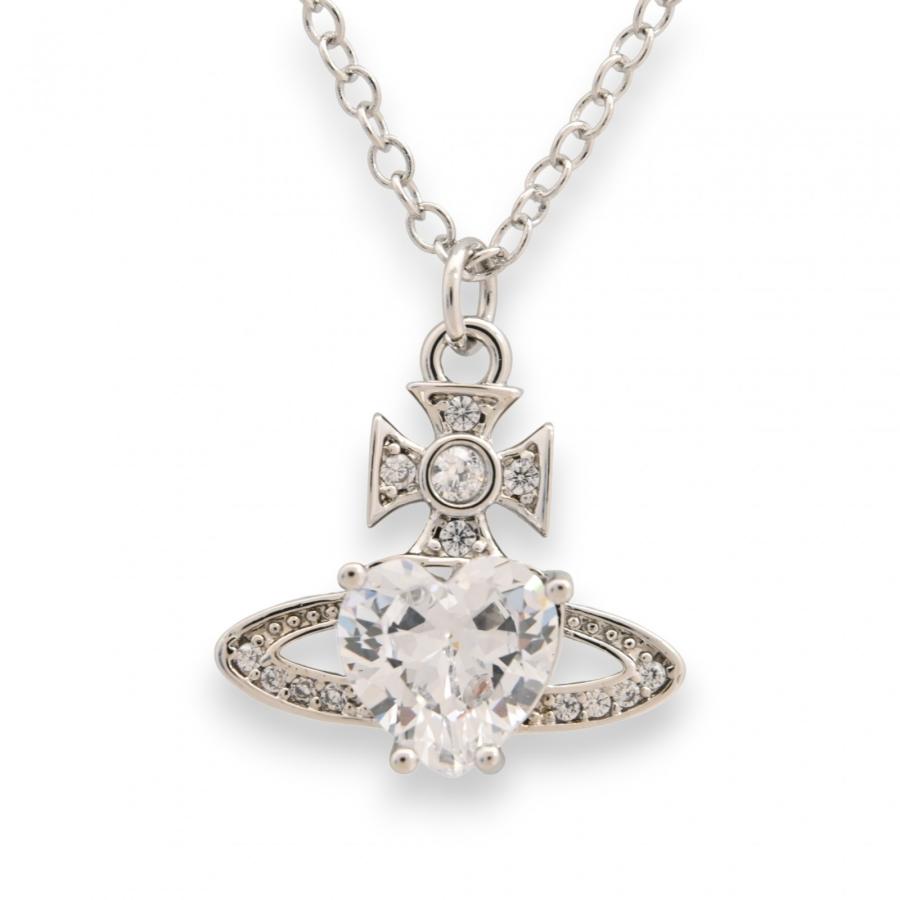 美品現行正規品 VivienneWestwoodオーブ/アリエラハートネックレス ヴィヴィアン ウエストウッド アリエラ ペンダント オーブハート