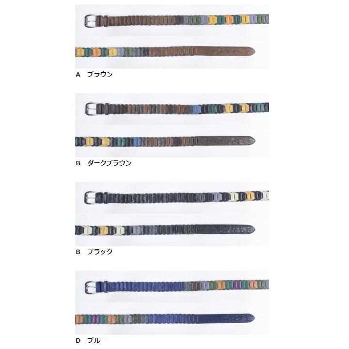 メンズ 本革 オーストリッチ ストレッチ ベルト 35mm 0210 メンズ 本革 オーストリッチ ストレッチ ベルト 35mm 0210