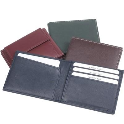 札入れ 小銭入れ付き カード 3枚 収納 コインケース付き 2つ折り 札入 財布 さいふ 本革 レザー レディース メンズ ポイント消化 2330  送料無料 メール便可 | 