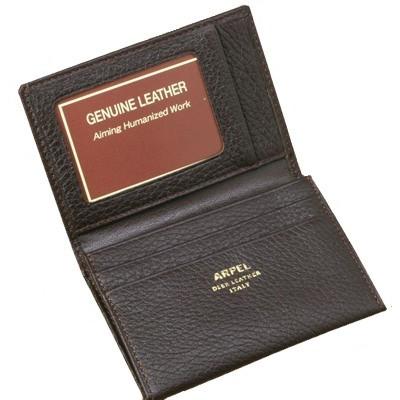 パスケース 定期入れ 二つ折り 名刺入れ イタリアARPEL社のやわらかな  