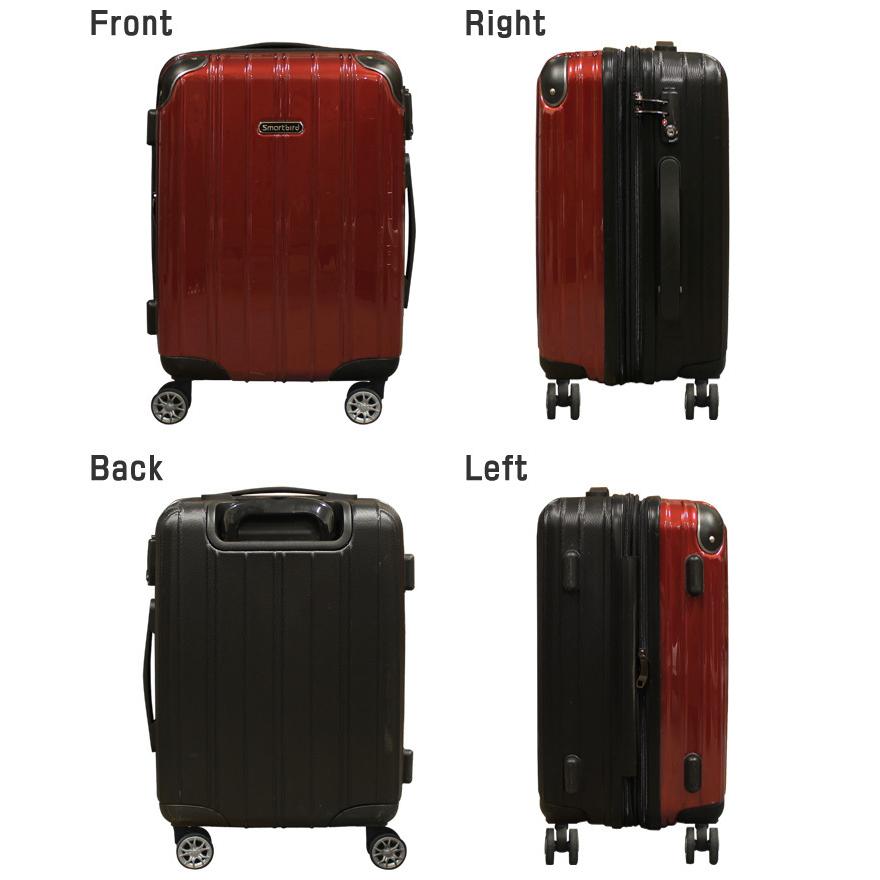 スーツケース 機内持ち込み Sサイズ 容量拡張可 超軽量 キャリーバッグ キャリーケース 約40L Wキャスター 小型 SS 人気 おしゃれ かわいい 5035-S｜first-shop｜14