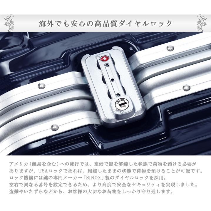 アウトレット スーツケース Mサイズ 中型 アルミフレーム