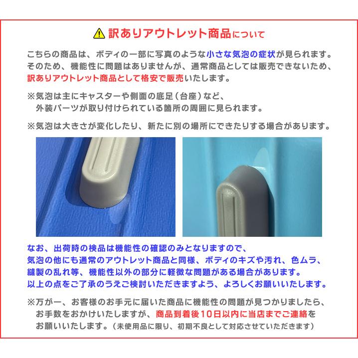 訳あり アウトレット キャリーケース Sサイズ 超軽量 一部に気泡あり スーツケース グラデーション 機内持ち込み SS 8輪 1泊 2日 激安 格安 Z2-503G/Gr5035-S｜first-shop｜05