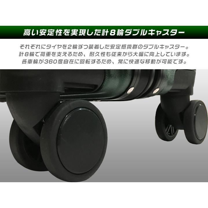ダブルキャスターキャリーケース LLサイズ ブラック Amazon | [売店] スーツケース キャリーケース ダブルキャスター