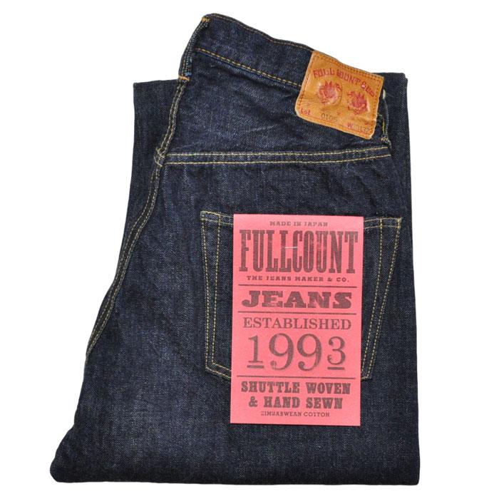 FULLCOUNT フルカウント ジーンズ デニム 0105W Wide Denim (One Wash) 13.7oz メンズ アメカジ｜first-stadium｜05