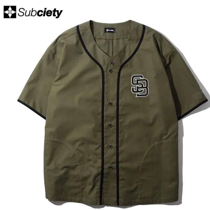 Subciety（サブサエティ） シャツ MILITARY BB SHIRT 103-22859 ベース 