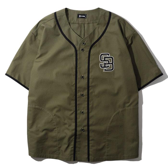 Subciety SUBCIETY サブサエティ シャツ MILITARY BB SHIRT 103-22859 