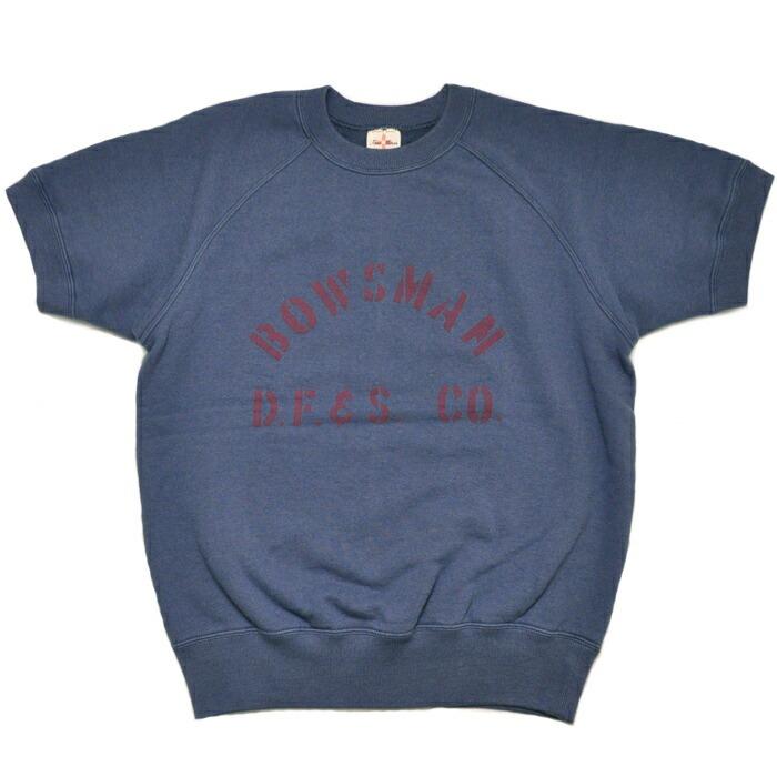 Two Moon TWO MOON トゥームーン 半袖スウェット 10330 BOWSMAN Print