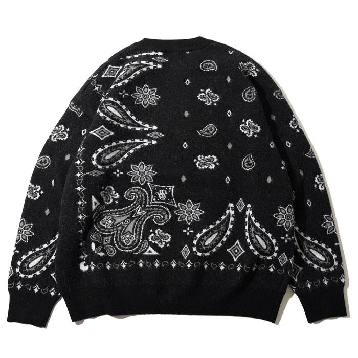 Subcietyロゴセーター Subciety（サブサエティ） ニット セーター BANDANNA KNIT 106-50925