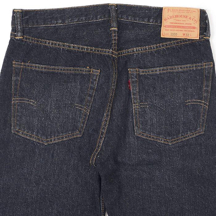 WAREHOUSE ウエアハウス セコハン 2ND-HAND 1100 BLACK (USED WAREHOUSE ウエアハウス セコハン 2ND-HAND 1100 BLACK (USED