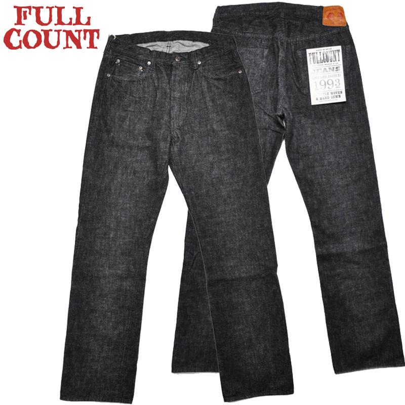 FULLCOUNT（フルカウント） デニム 1101BK Srtaight Black Selvedge