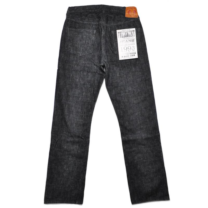 FULLCOUNT（フルカウント） デニム 1101BK Srtaight Black Selvedge