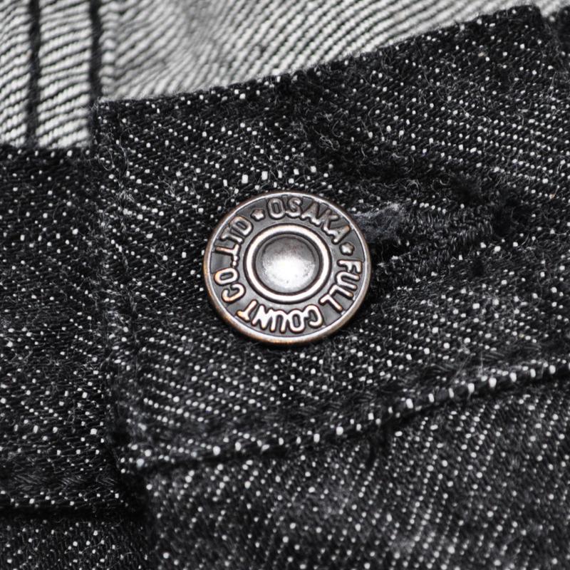 FULLCOUNT（フルカウント） デニム 1101BK Srtaight Black Selvedge