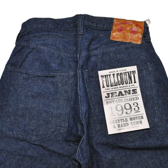 FULLCOUNT フルカウント デニム 1121-2 Duke Denim 2 ジーンズ 13oz 50`s Left Twill Vin｜first-stadium｜09