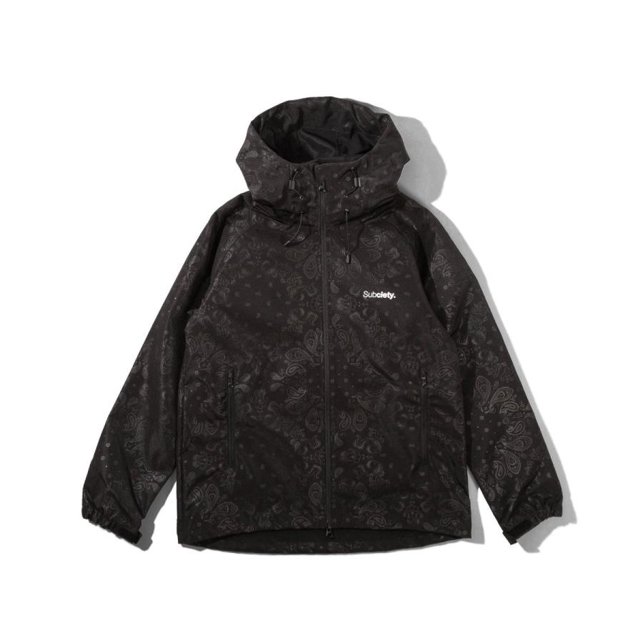 格安出品！！Subciety ペイズリー刺繍ジャケット Subciety SUBCIETY サブサエティ ジャケット PAISLEY SHELL