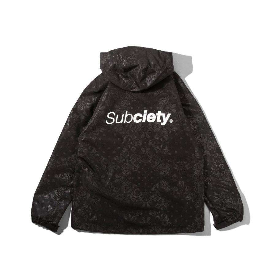 Subciety アノラック ナイロン ジャケット ペイズリー サブサエティ Subciety（サブサエティ） ジャケット PAISLEY SHELL JACKET