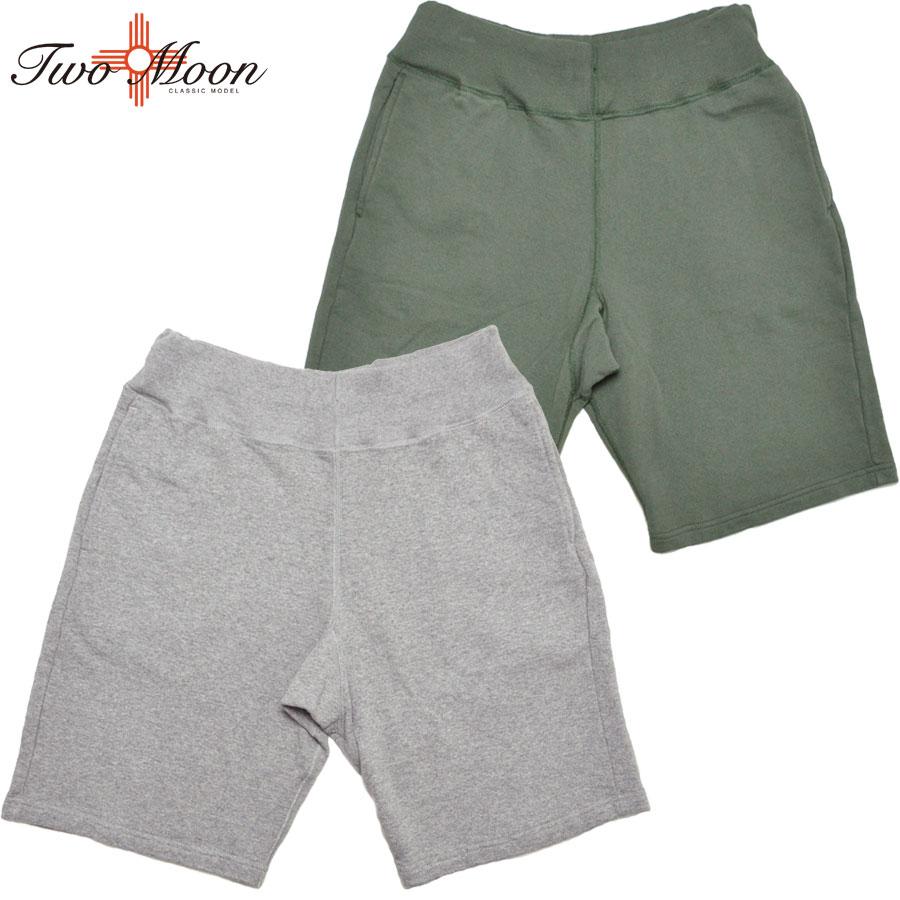 TWO MOON トゥームーン ハーフパンツ 12148 Sweat Short Pants スウェットショートパンツ | Two Moon