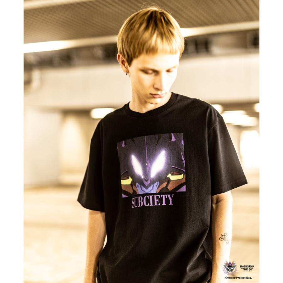 Subciety（サブサエティ） Tシャツ エヴァンゲリオン DISC8 (AWAKENING