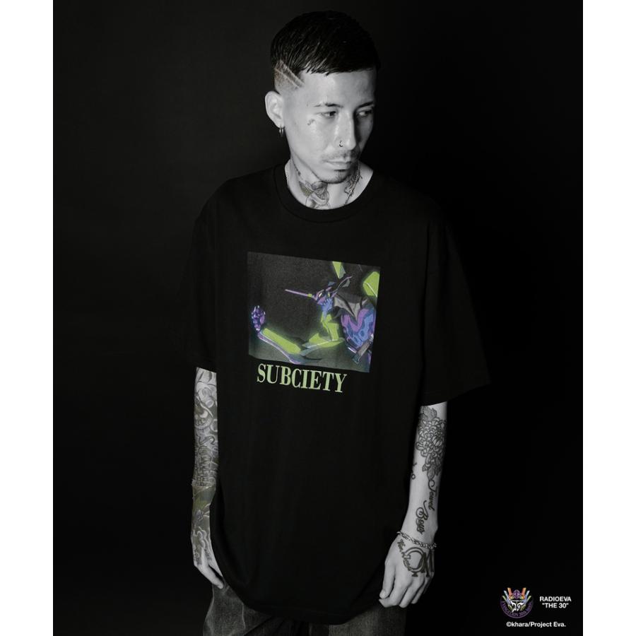 Subciety（サブサエティ） Tシャツ エヴァンゲリオン DISC10 EVA-01