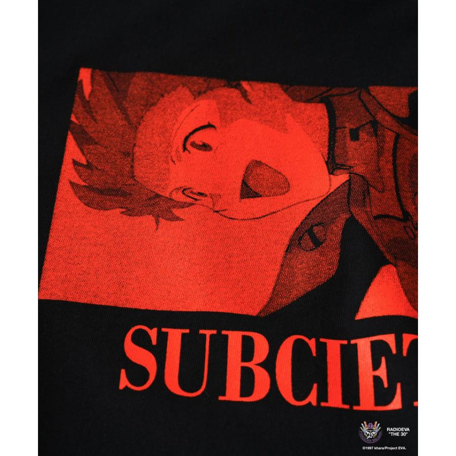 Subciety（サブサエティ） Tシャツ エヴァンゲリオン DISC11 (ASUKA