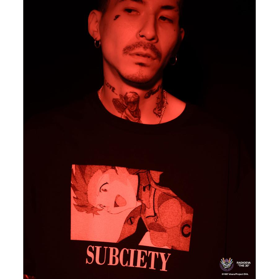 Subciety（サブサエティ） Tシャツ エヴァンゲリオン DISC11 (ASUKA