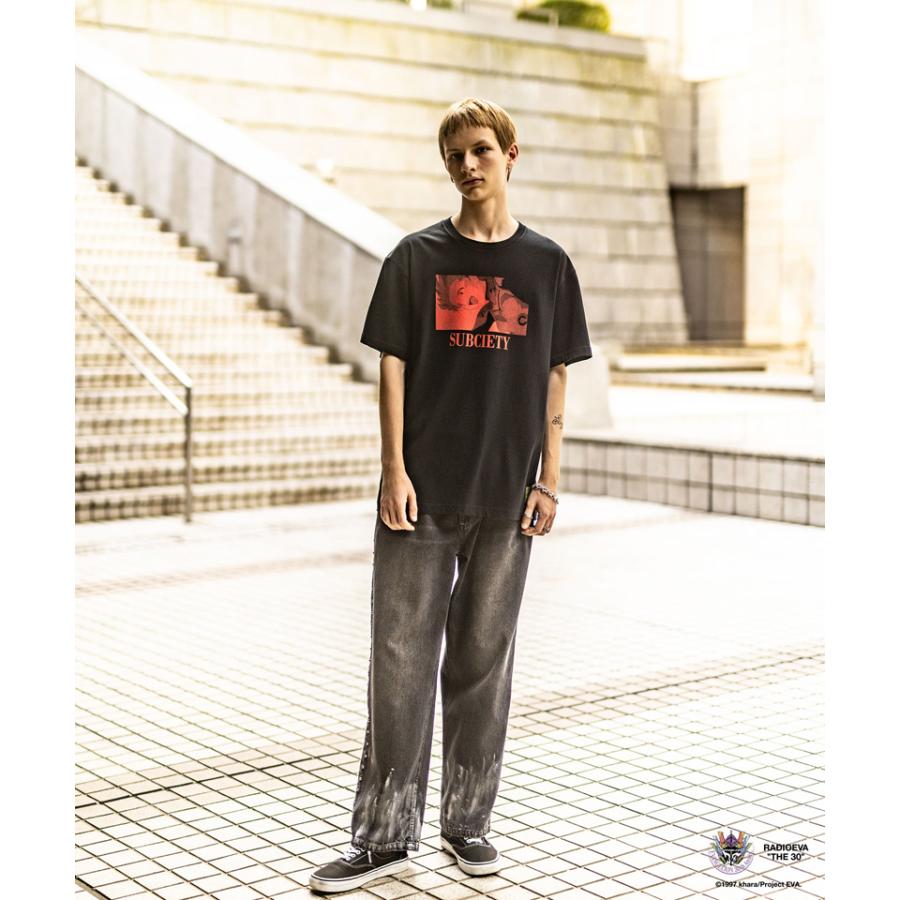 Subciety（サブサエティ） Tシャツ エヴァンゲリオン DISC11 (ASUKA