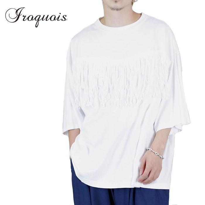 Iroquois（イロコイ） Tシャツ カットソー BIO MERCERIZED FRINGE T 