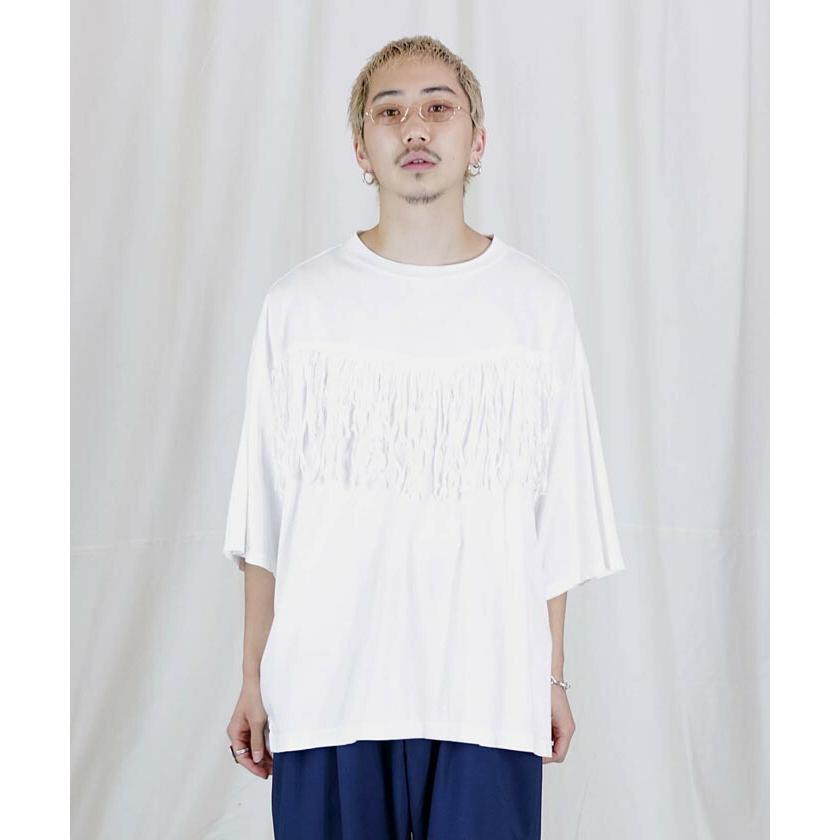 Iroquois イロコイ Tシャツ カットソー BIO MERCERIZED FRINGE T 