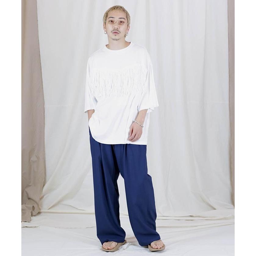 Iroquois（イロコイ） Tシャツ カットソー BIO MERCERIZED FRINGE T 