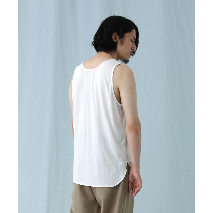 Iroquois（イロコイ） タンクトップ TR SOFT JERSEY STITCH T/T 白