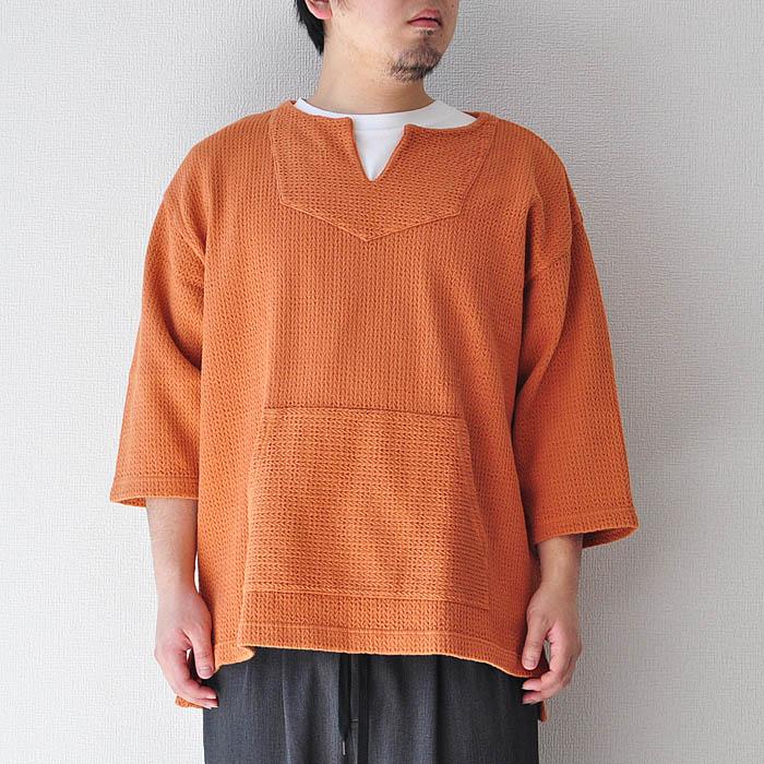 Iroquois イロコイ ニット INRAY CABLE 半袖 Tシャツ トップス 