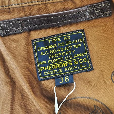 【美品】Pherrow's（フェローズ）L-2A フライトジャケット 【38】 フェローズ PHERROW'S L-2A サイズ38 フェローズ L-2A SIZE 38