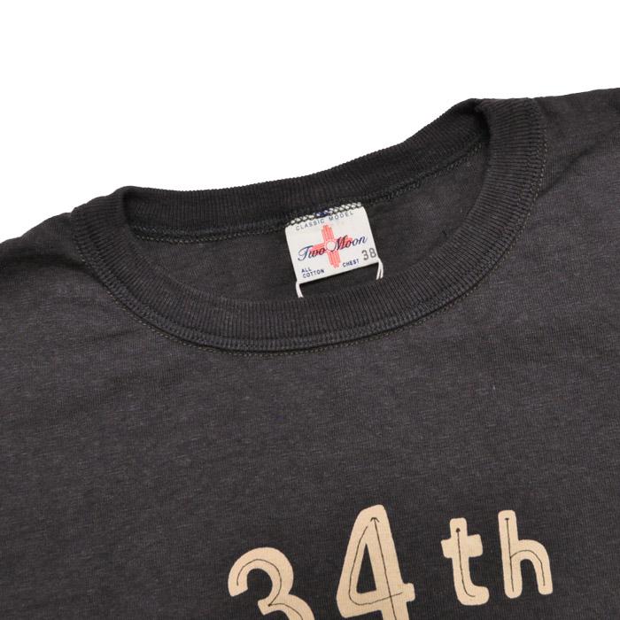 Two Moon（トゥームーン） Tシャツ 20321 34th print T-shirt 34th