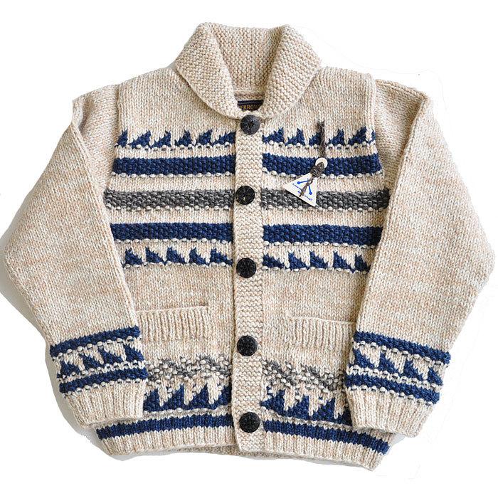 Pherrow's（フェローズ） カーディガン ハンドメイド カウチン