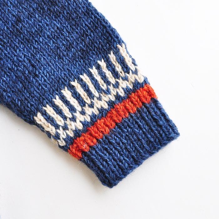 Pherrow's（フェローズ） ハンドメイド ニット クルーネック