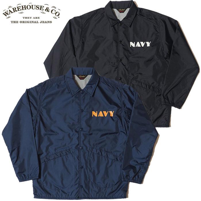 WAREHOUSE ウエアハウス ジャケット Lot 2170 COACH JACKET NAVY コーチジャケット メンズ アメカジ