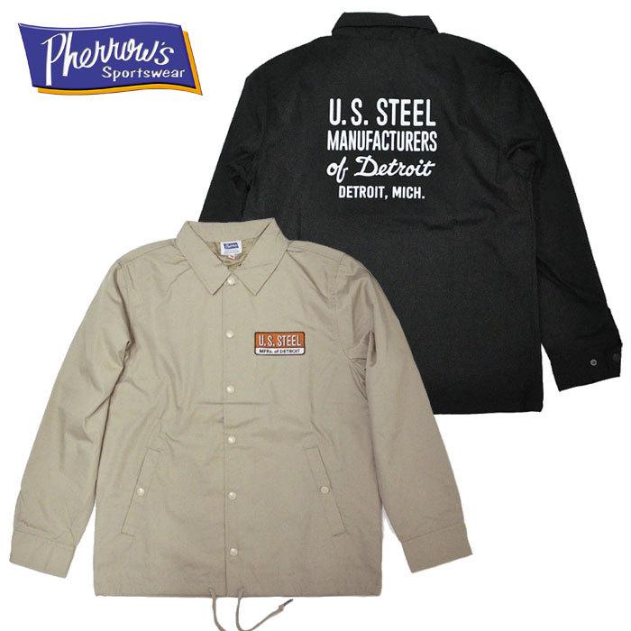 Pherrow's フェローズ コーチジャケット U.S.STEEL CUSTOM COACH Pherrow's フェローズ コーチジャケット U.S.STEEL CUSTOM COACH